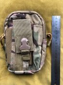 Подсумок органайзер на molle  "Мультикам"