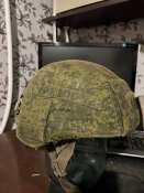 6Б47 каска (кевлар) з кавером та написом В/Ч