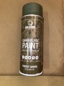 Фарба для зброї Recoil маскувальна аерозольна Forest green (1 шт.)