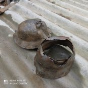 Каски німецькі.Реставратору