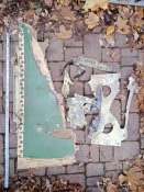 часть обтекателя орковского фронтового сверхзвукового истребителя-бомбардировщика СУ 34 / SU 34