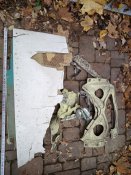 часть обтекателя орковского фронтового сверхзвукового истребителя-бомбардировщика СУ 34 / SU 34