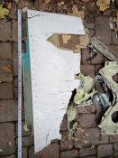 часть обтекателя орковского фронтового сверхзвукового истребителя-бомбардировщика СУ 34 / SU 34