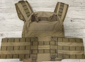 Керамические бронеплиты Elmon IV stand alone (6 ДСТУ) + плитоноска