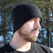 Чорна пятниця! Polartec флісова тепла оригінальна шапка армії США чорна Fleece Watch Cap (1 шт.)