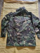 Куртка мембранная дышащий Gore-Tex камуфляж DPM (оригинал). Парка р.170/96 (лот №113)