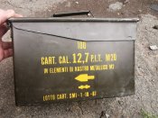 ящик из под патронов пулемета м2 Browning и винтовки Barrett 12.7