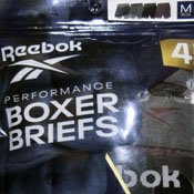 Труси Reebok Performance Boxer grape нові оригінал розмір M [упаковка 4 шт]