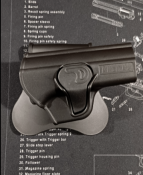 Кобура тактическая для ПМ/ Makarov, для правши. 360 градусов
