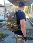 Тактический, военный, городской рюкзак на 40л. вудленд