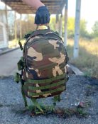 Тактический, военный, городской рюкзак на 40л. вудленд