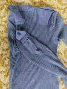 Шерстяной свитер Британского флота (Royal Navy Jersey Man's Heavy, blue-gray) размер: 118 (56-58)