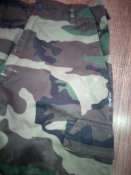Брюки камуфляжные Woodland б/у. Штаны Mil-Tec р.S xxl-176 (лот №57)