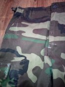 Брюки камуфляжные Woodland б/у. Штаны Mil-Tec р.S xxl-176 (лот №57)