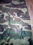 Брюки камуфляжные Woodland б/у. Штаны Mil-Tec р.S xxl-176 (лот №57)