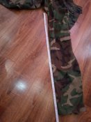 Брюки камуфляжные Woodland б/у. Штаны Mil-Tec р.S xxl-176 (лот №57)