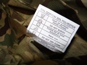 Боевой китель Jacket 2 Combat MPT мультикам ткань 70% хлопок 30% полиэстер size 170/106