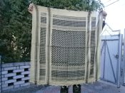 Арафатка (куфія, шемаг) 115 110 см. пісочно-чорна. Макс Фукс Німеччина.