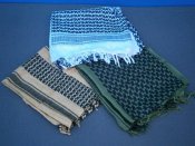 Арафатка (куфія, шемаг) 115 110 см. пісочно-чорна. Макс Фукс Німеччина.