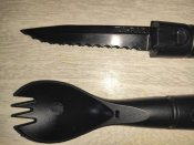Тактический набор ложка-вилка-нож Ka-Bar Tactical Spork (9909)