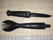 Тактический набор ложка-вилка-нож Ka-Bar Tactical Spork (9909)