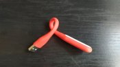 Міні USB LED гнучкий ліхтарик (1 шт.)