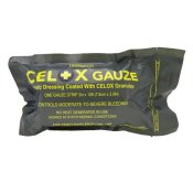 Гемостатичний бинт Celox Gauze 7,6см/3м бинт для зупинки кровотечі.