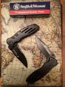 Smith & Wesson нож складной