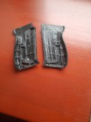 Накладки Walther p38 с оригинал.