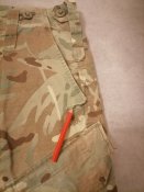 #20 Штаны армии Британии 85/88/104 Trousers Combat Warm Weather MTP