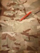 #20 Штаны армии Британии 85/88/104 Trousers Combat Warm Weather MTP