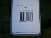Кобура для пістолета стегнова регульована правобічна MFH 30725B, олива