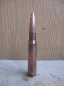 Збірний макет патрону 12.7х99 мм