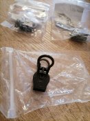 Оригинальный бегунок для молнии на спальный мешок армии Британии новый (2 шт.)