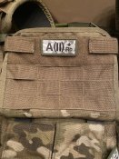 ПВХ патч Група крові "А (ІІ) +RH" ММ14