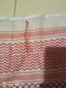 Арафатка , шемаг . розм. 120 см. Х 120 см.  100% котон