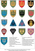 Нарукавні та нагрудні знаки...