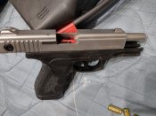 Пистолет стартовый шумовой RetayTaurus PT24 Chrome