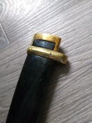 Піхви на бебут з полковим клеймом