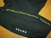 Мужские термоподштанники 3\4  Falke Размер L ( 52-54) 60 % шерсть