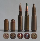 Советские патроны: 9х18 , 5,45 и 7,62х39