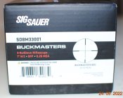 Приціл Sig Sauer Buckmaster 3-9x40mm BDC