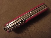 Швейцарський армійський ніж Victorinox Camper, б/в (червоний)