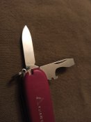 Швейцарський армійський ніж Victorinox Camper, б/в (червоний)