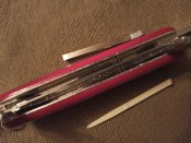 Швейцарський армійський ніж Victorinox Camper, б/в (червоний)