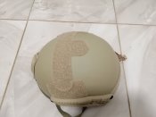 Каска фаст с регулятором Венди в койоте