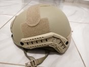 Каска фаст с регулятором Венди в койоте