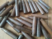 Гильзы и патроны 45шт..