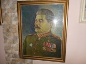Портрет Генералиссимуса И.В.Сталина.