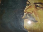 Портрет Генералиссимуса И.В.Сталина.